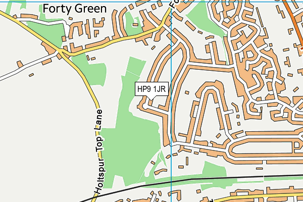 HP9 1JR map - OS VectorMap District (Ordnance Survey) HP9 1JR map - OS VectorMap District (Ordnance Survey)