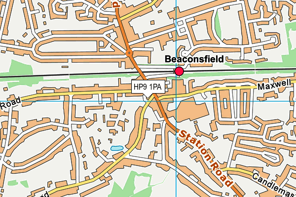 HP9 1PA map - OS VectorMap District (Ordnance Survey) HP9 1PA map - OS VectorMap District (Ordnance Survey)
