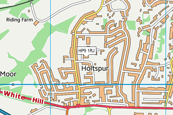 HP9 1RJ map - OS VectorMap District (Ordnance Survey) HP9 1RJ map - OS VectorMap District (Ordnance Survey)