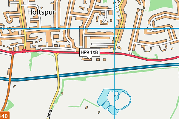 HP9 1XB map - OS VectorMap District (Ordnance Survey) HP9 1XB map - OS VectorMap District (Ordnance Survey)