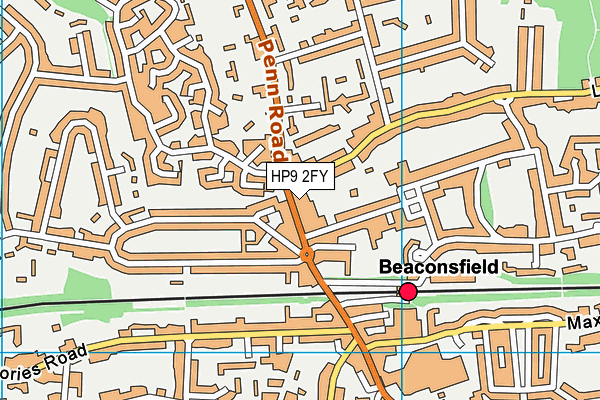 HP9 2FY map - OS VectorMap District (Ordnance Survey) HP9 2FY map - OS VectorMap District (Ordnance Survey)