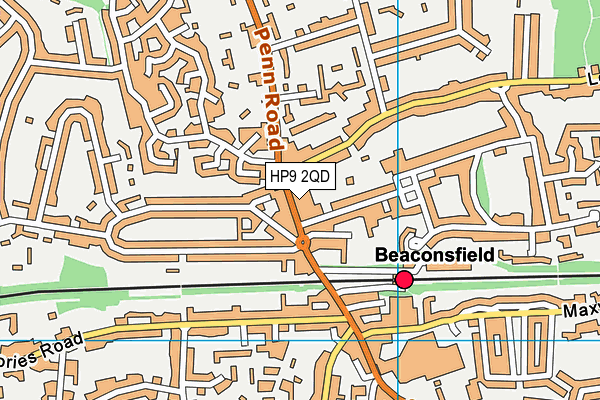HP9 2QD map - OS VectorMap District (Ordnance Survey) HP9 2QD map - OS VectorMap District (Ordnance Survey)