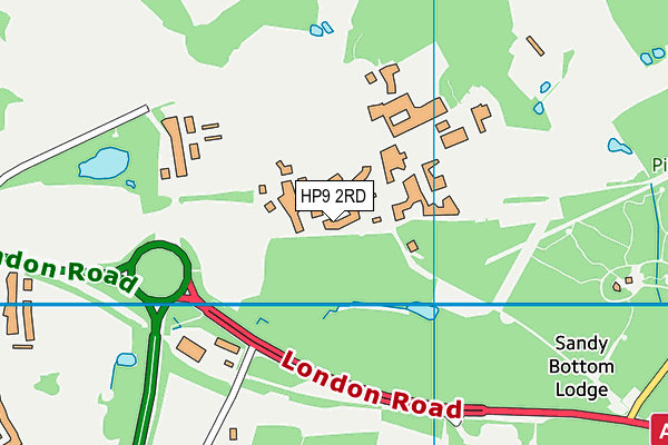 HP9 2RD map - OS VectorMap District (Ordnance Survey) HP9 2RD map - OS VectorMap District (Ordnance Survey)