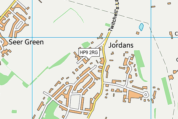 HP9 2RG map - OS VectorMap District (Ordnance Survey) HP9 2RG map - OS VectorMap District (Ordnance Survey)