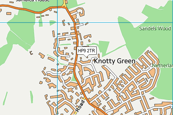 HP9 2TR map - OS VectorMap District (Ordnance Survey) HP9 2TR map - OS VectorMap District (Ordnance Survey)