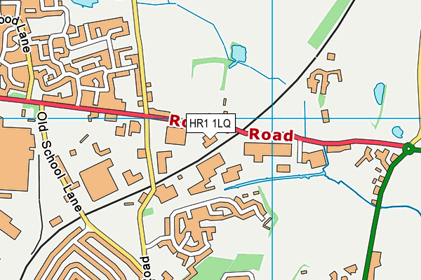HR1 1LQ map - OS VectorMap District (Ordnance Survey) HR1 1LQ map - OS VectorMap District (Ordnance Survey)