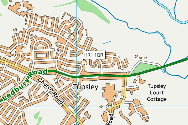 HR1 1QR map - OS VectorMap District (Ordnance Survey) HR1 1QR map - OS VectorMap District (Ordnance Survey)