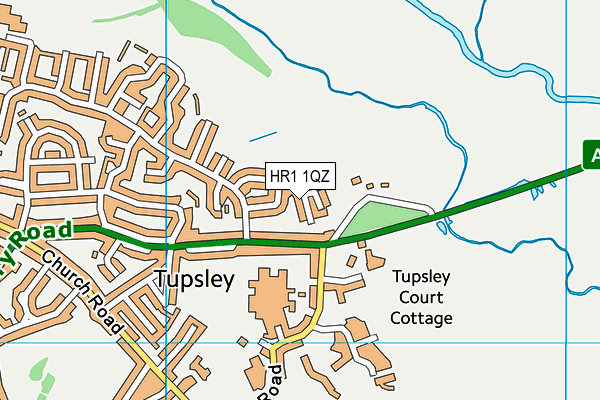 HR1 1QZ map - OS VectorMap District (Ordnance Survey) HR1 1QZ map - OS VectorMap District (Ordnance Survey)