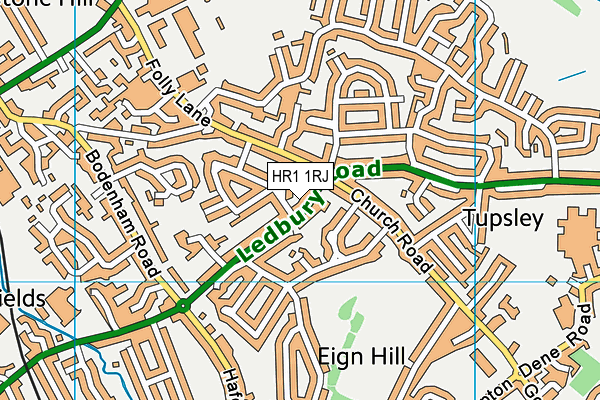 HR1 1RJ map - OS VectorMap District (Ordnance Survey) HR1 1RJ map - OS VectorMap District (Ordnance Survey)
