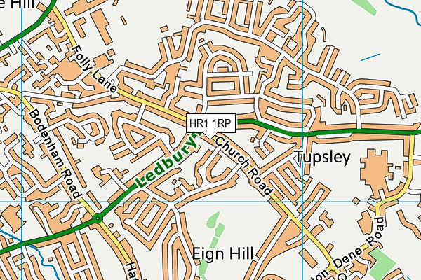HR1 1RP map - OS VectorMap District (Ordnance Survey) HR1 1RP map - OS VectorMap District (Ordnance Survey)