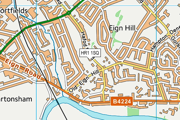 HR1 1SQ map - OS VectorMap District (Ordnance Survey) HR1 1SQ map - OS VectorMap District (Ordnance Survey)