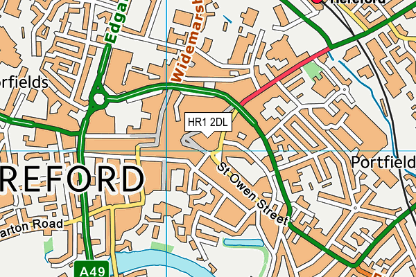 HR1 2DL map - OS VectorMap District (Ordnance Survey) HR1 2DL map - OS VectorMap District (Ordnance Survey)