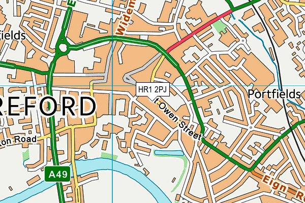HR1 2PJ map - OS VectorMap District (Ordnance Survey) HR1 2PJ map - OS VectorMap District (Ordnance Survey)