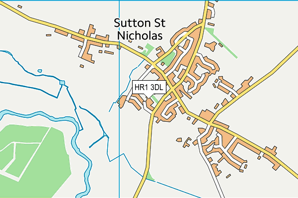 HR1 3DL map - OS VectorMap District (Ordnance Survey) HR1 3DL map - OS VectorMap District (Ordnance Survey)