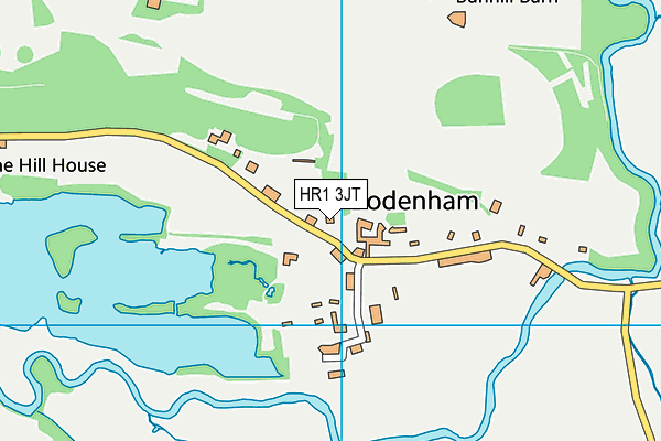 HR1 3JT map - OS VectorMap District (Ordnance Survey) HR1 3JT map - OS VectorMap District (Ordnance Survey)