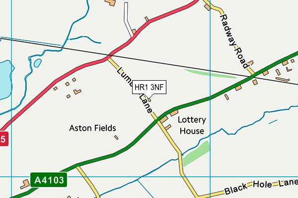 HR1 3NF map - OS VectorMap District (Ordnance Survey) HR1 3NF map - OS VectorMap District (Ordnance Survey)