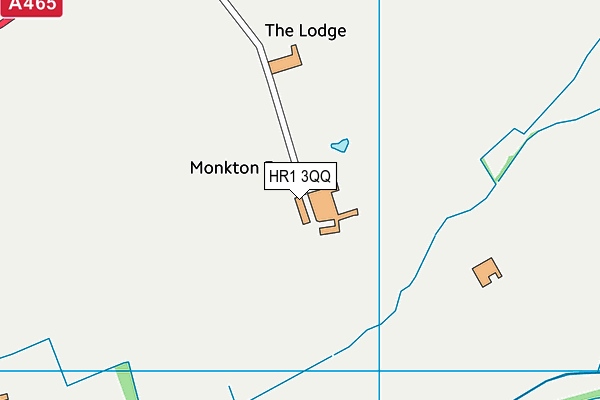 HR1 3QQ map - OS VectorMap District (Ordnance Survey) HR1 3QQ map - OS VectorMap District (Ordnance Survey)