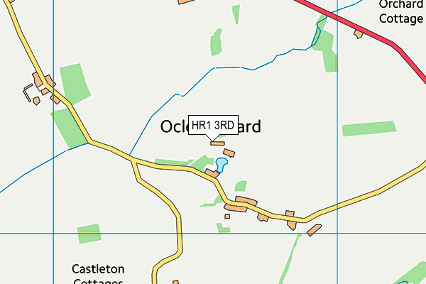 HR1 3RD map - OS VectorMap District (Ordnance Survey) HR1 3RD map - OS VectorMap District (Ordnance Survey)