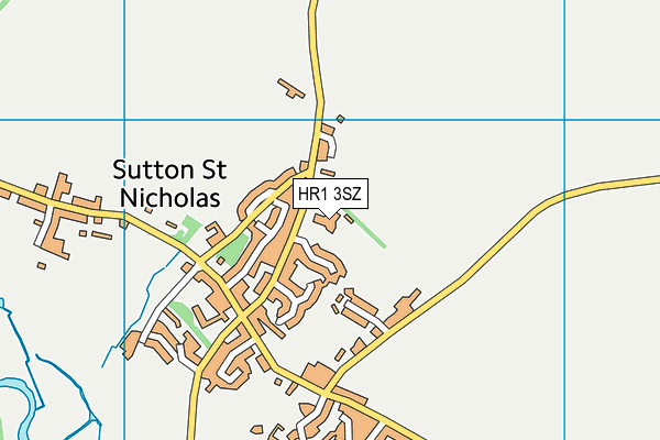 HR1 3SZ map - OS VectorMap District (Ordnance Survey) HR1 3SZ map - OS VectorMap District (Ordnance Survey)