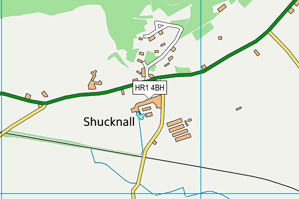 HR1 4BH map - OS VectorMap District (Ordnance Survey) HR1 4BH map - OS VectorMap District (Ordnance Survey)