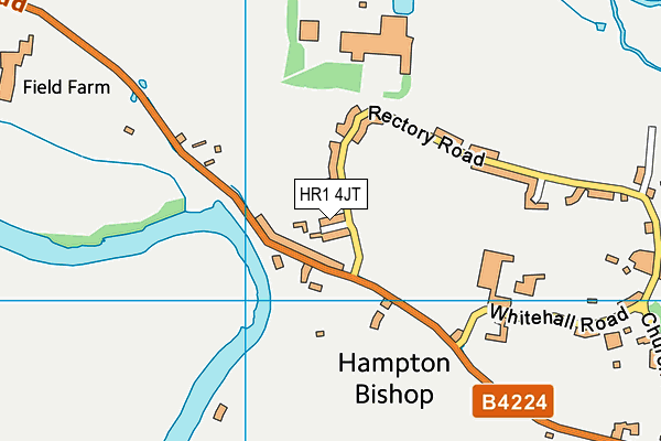 HR1 4JT map - OS VectorMap District (Ordnance Survey) HR1 4JT map - OS VectorMap District (Ordnance Survey)