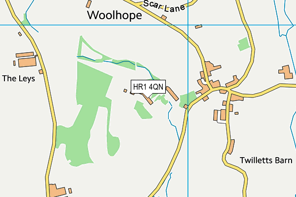 HR1 4QN map - OS VectorMap District (Ordnance Survey) HR1 4QN map - OS VectorMap District (Ordnance Survey)