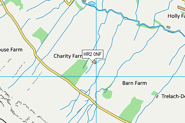 HR2 0NF map - OS VectorMap District (Ordnance Survey) HR2 0NF map - OS VectorMap District (Ordnance Survey)