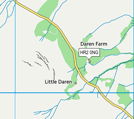 HR2 0NG map - OS VectorMap District (Ordnance Survey) HR2 0NG map - OS VectorMap District (Ordnance Survey)