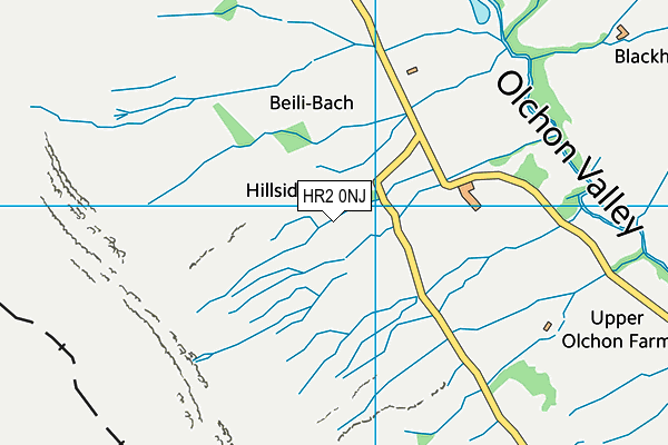 HR2 0NJ map - OS VectorMap District (Ordnance Survey) HR2 0NJ map - OS VectorMap District (Ordnance Survey)