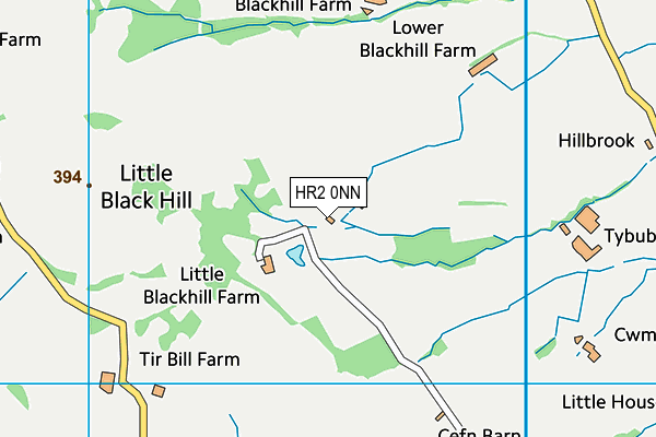 HR2 0NN map - OS VectorMap District (Ordnance Survey) HR2 0NN map - OS VectorMap District (Ordnance Survey)