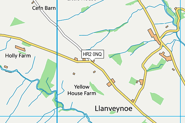 HR2 0NQ map - OS VectorMap District (Ordnance Survey) HR2 0NQ map - OS VectorMap District (Ordnance Survey)