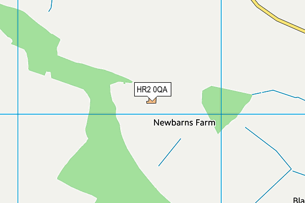 HR2 0QA map - OS VectorMap District (Ordnance Survey) HR2 0QA map - OS VectorMap District (Ordnance Survey)