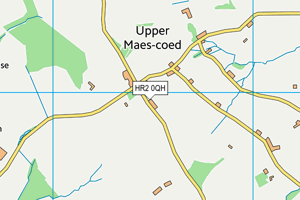 HR2 0QH map - OS VectorMap District (Ordnance Survey) HR2 0QH map - OS VectorMap District (Ordnance Survey)