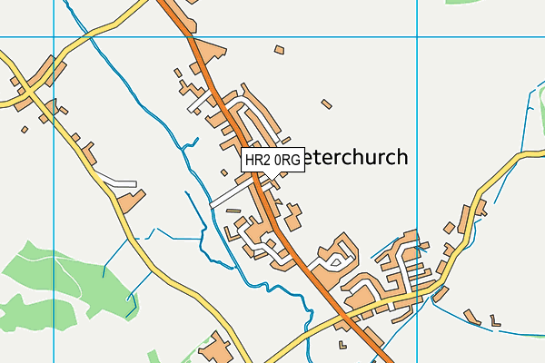 HR2 0RG map - OS VectorMap District (Ordnance Survey) HR2 0RG map - OS VectorMap District (Ordnance Survey)