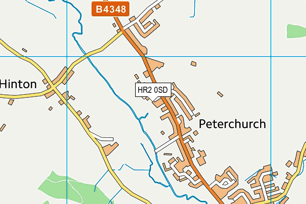 HR2 0SD map - OS VectorMap District (Ordnance Survey) HR2 0SD map - OS VectorMap District (Ordnance Survey)