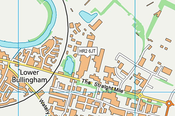 HR2 6JT map - OS VectorMap District (Ordnance Survey) HR2 6JT map - OS VectorMap District (Ordnance Survey)