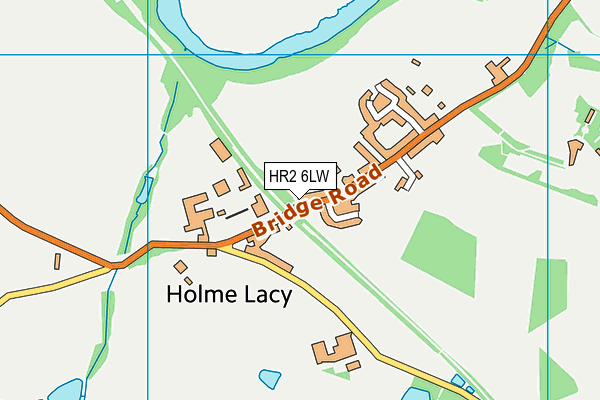 HR2 6LW map - OS VectorMap District (Ordnance Survey) HR2 6LW map - OS VectorMap District (Ordnance Survey)