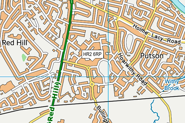 HR2 6RP map - OS VectorMap District (Ordnance Survey) HR2 6RP map - OS VectorMap District (Ordnance Survey)