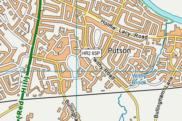 HR2 6SP map - OS VectorMap District (Ordnance Survey) HR2 6SP map - OS VectorMap District (Ordnance Survey)