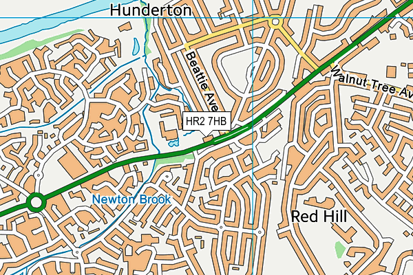 HR2 7HB map - OS VectorMap District (Ordnance Survey) HR2 7HB map - OS VectorMap District (Ordnance Survey)