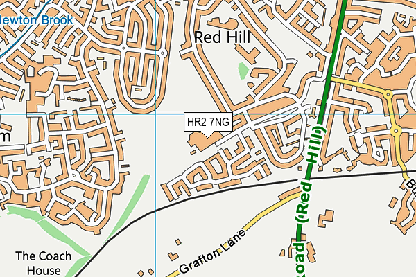 HR2 7NG map - OS VectorMap District (Ordnance Survey) HR2 7NG map - OS VectorMap District (Ordnance Survey)