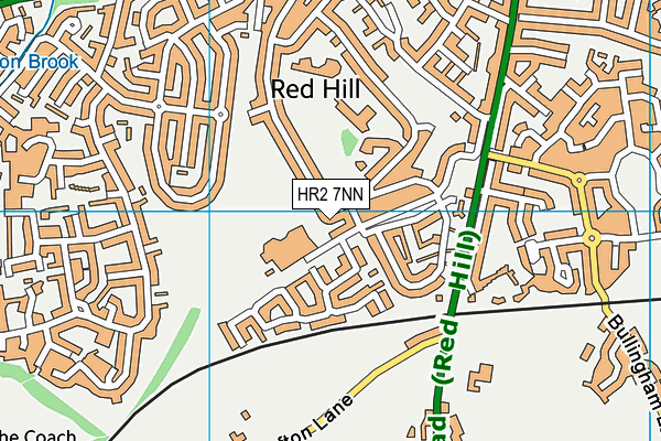HR2 7NN map - OS VectorMap District (Ordnance Survey) HR2 7NN map - OS VectorMap District (Ordnance Survey)