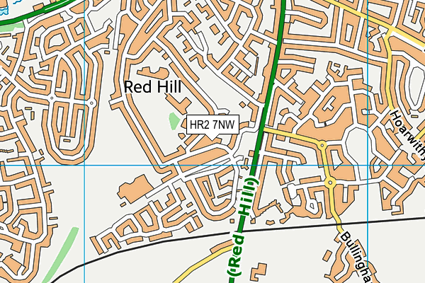HR2 7NW map - OS VectorMap District (Ordnance Survey) HR2 7NW map - OS VectorMap District (Ordnance Survey)