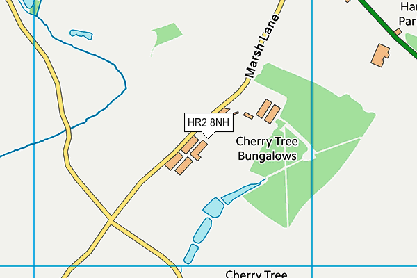 HR2 8NH map - OS VectorMap District (Ordnance Survey) HR2 8NH map - OS VectorMap District (Ordnance Survey)