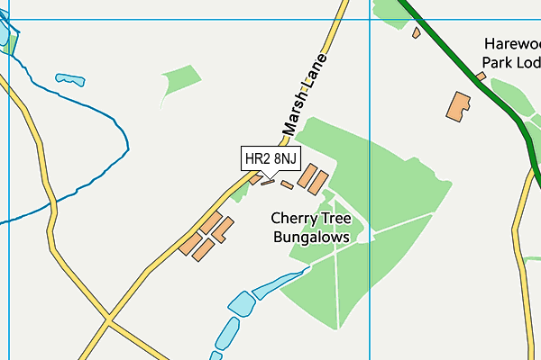 HR2 8NJ map - OS VectorMap District (Ordnance Survey) HR2 8NJ map - OS VectorMap District (Ordnance Survey)
