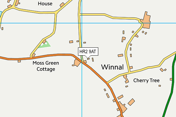 HR2 9AT map - OS VectorMap District (Ordnance Survey) HR2 9AT map - OS VectorMap District (Ordnance Survey)