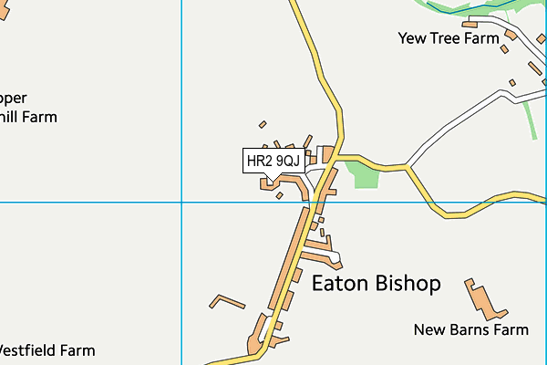 HR2 9QJ map - OS VectorMap District (Ordnance Survey) HR2 9QJ map - OS VectorMap District (Ordnance Survey)