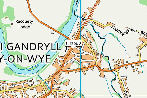 HR3 5DD map - OS VectorMap District (Ordnance Survey) HR3 5DD map - OS VectorMap District (Ordnance Survey)