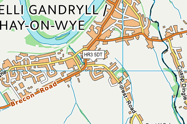 HR3 5DT map - OS VectorMap District (Ordnance Survey) HR3 5DT map - OS VectorMap District (Ordnance Survey)