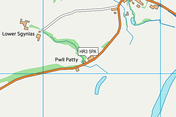HR3 5PA map - OS VectorMap District (Ordnance Survey) HR3 5PA map - OS VectorMap District (Ordnance Survey)